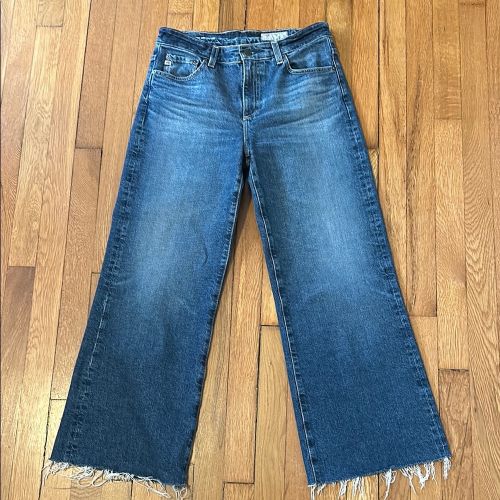 AG Blue Flare & Wide Leg Jeans